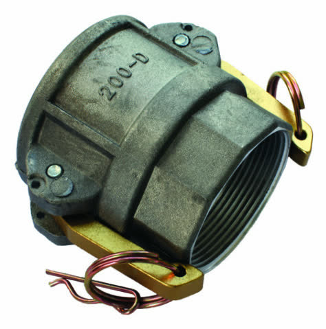 Camlock AL 25mm Type D Female Coupler x BSPF