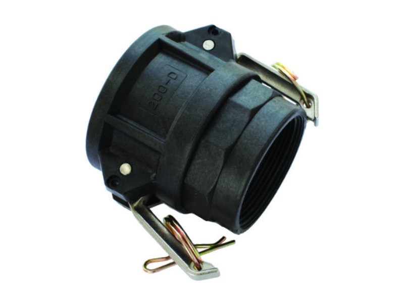 Camlock PP 76mm Type D Female Coupler x BSPF