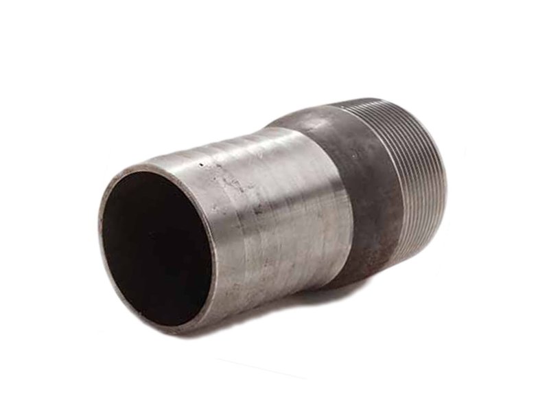 Galvanised Steel Hose Tail 64 x 65mm BSP